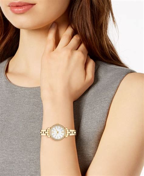 sofie bracelet watch 26mm michael kors|Women's Sofie Gold.